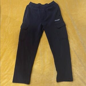 And1 Black Cargo Pants with Sleek Design